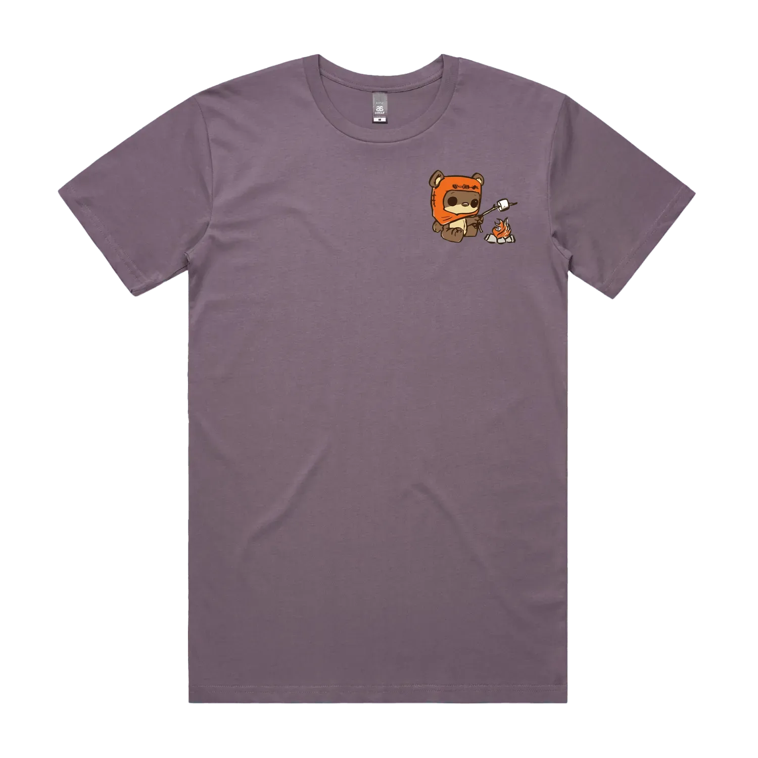 Mauve front flat lay