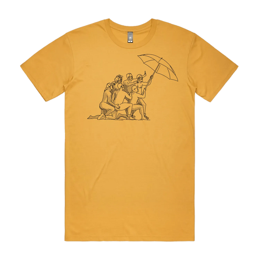 Mustard front flat lay