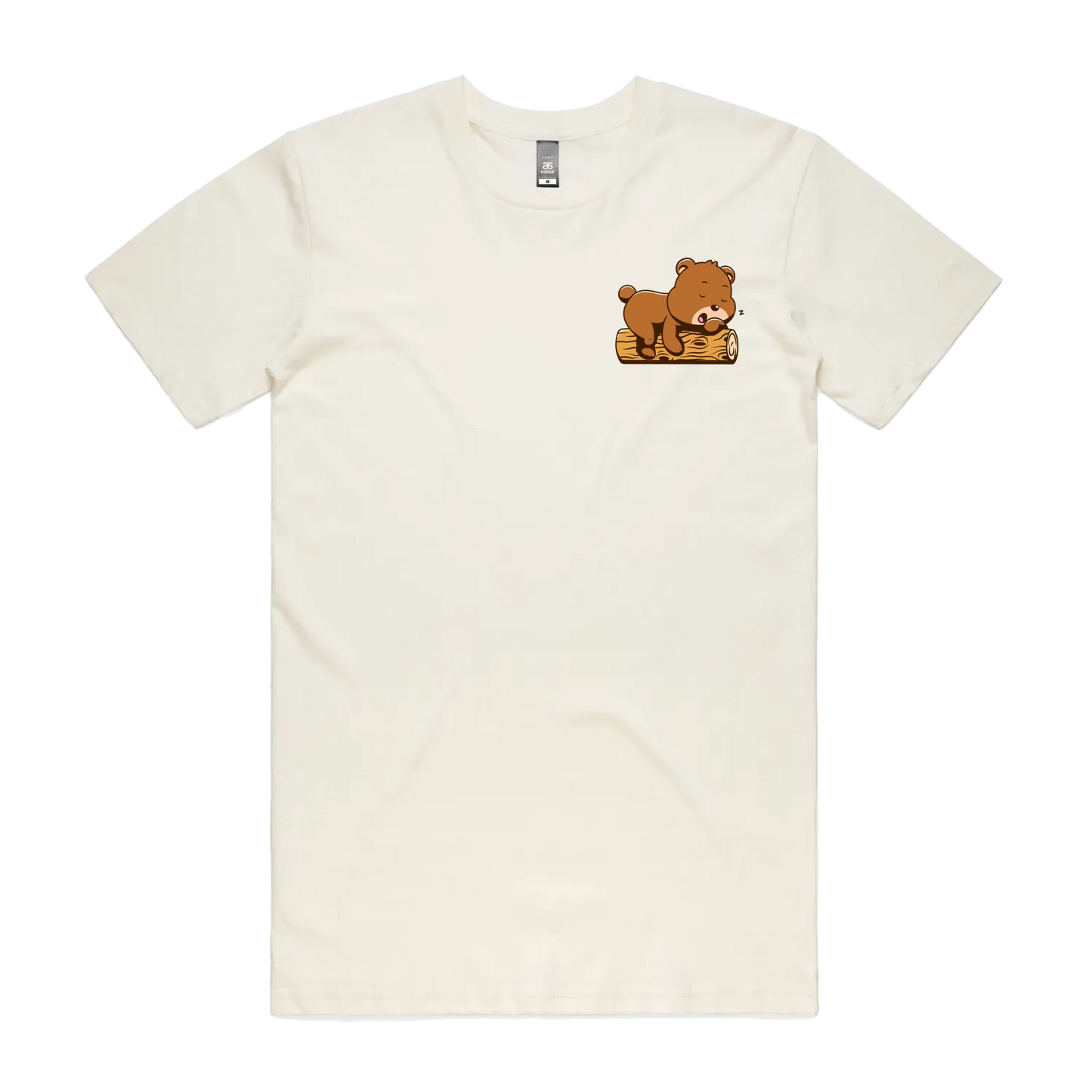 Natural front flat lay
