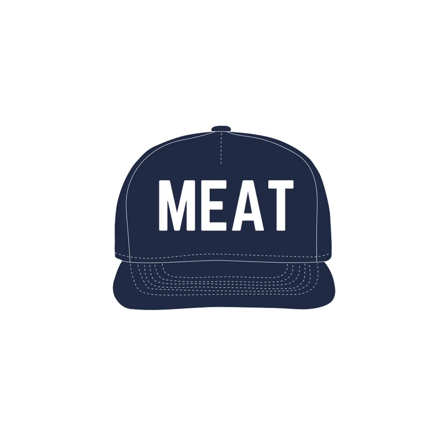 Navy front flat lay