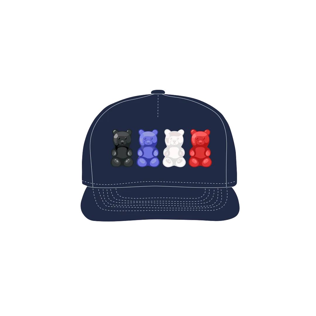 Navy front flat lay