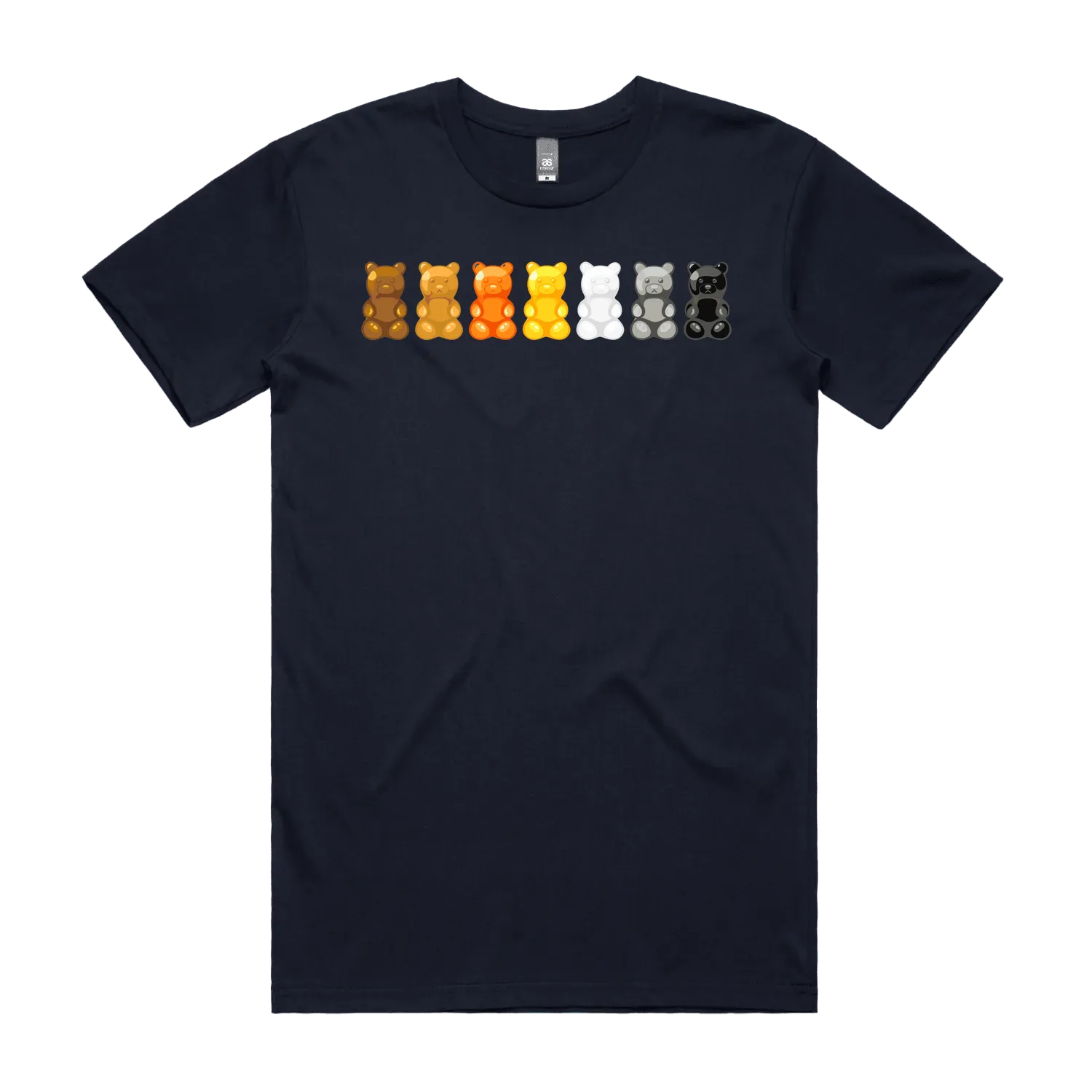 Navy front flat lay