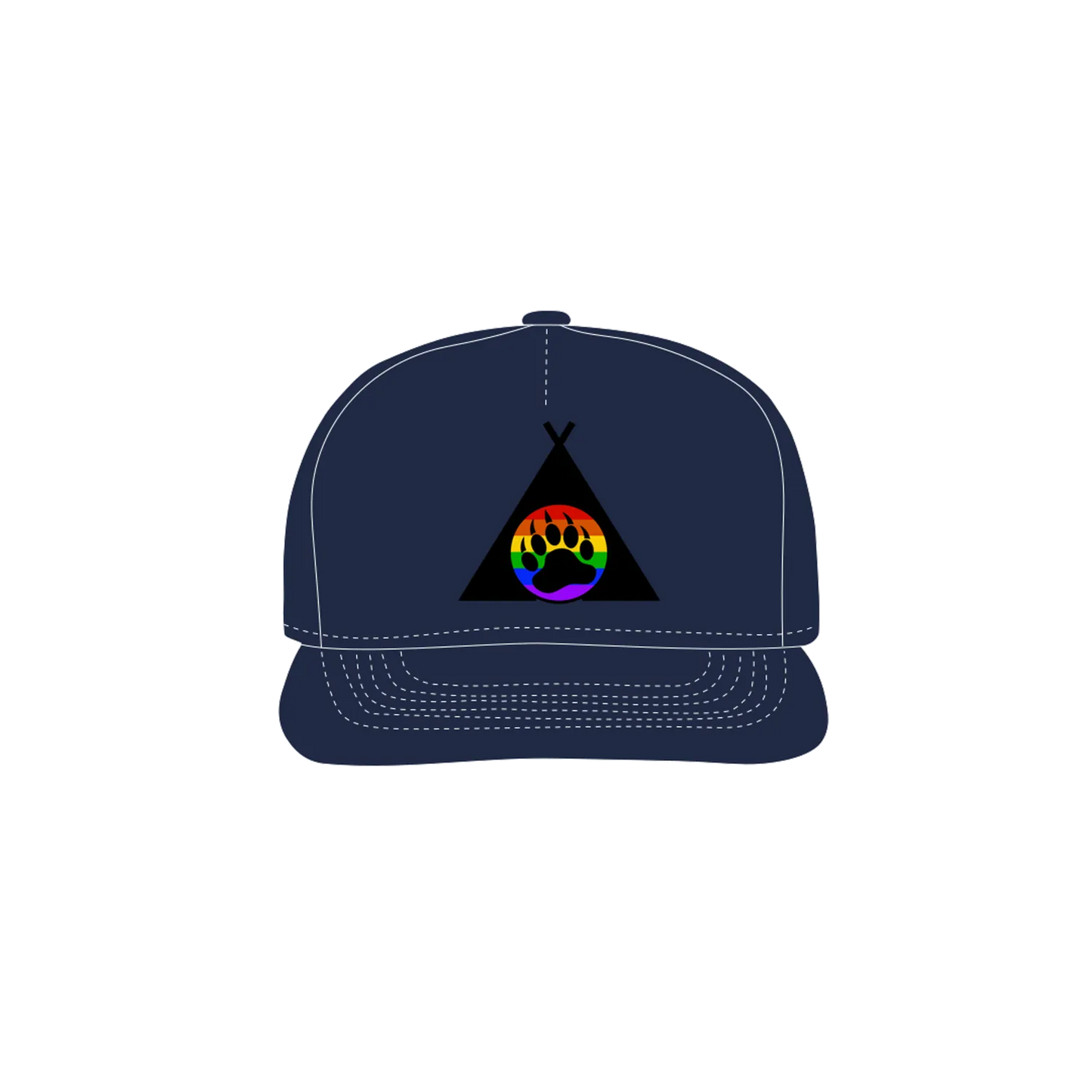 Navy front flat lay