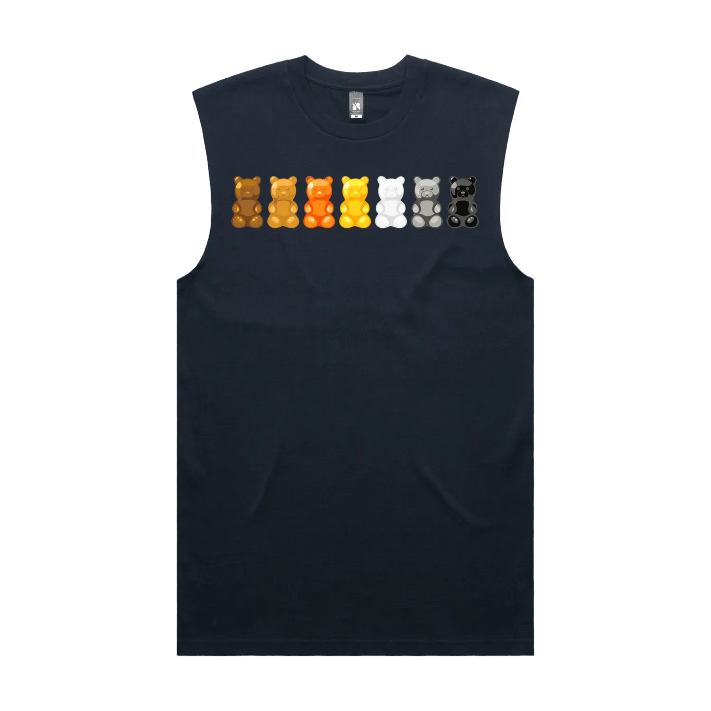 Navy front flat lay