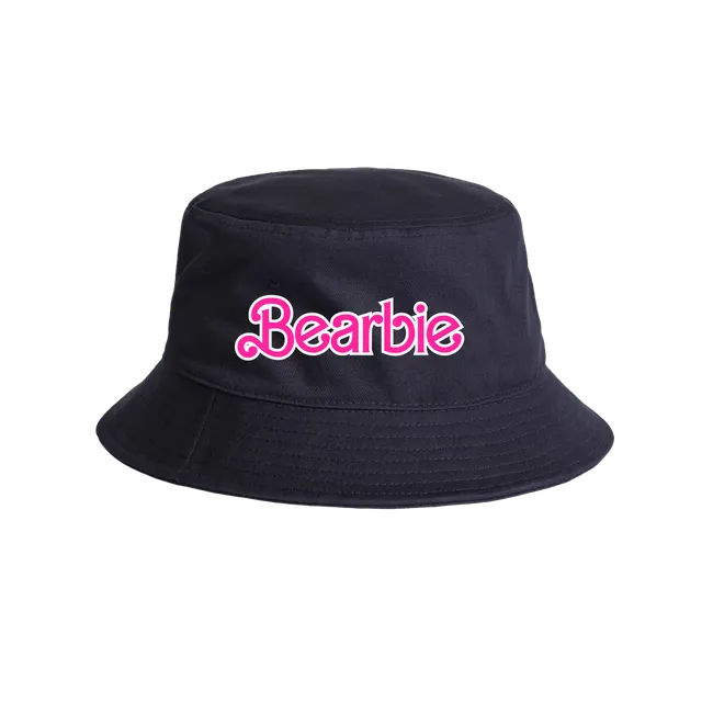 Bearbie Embroidered Bucket Hat