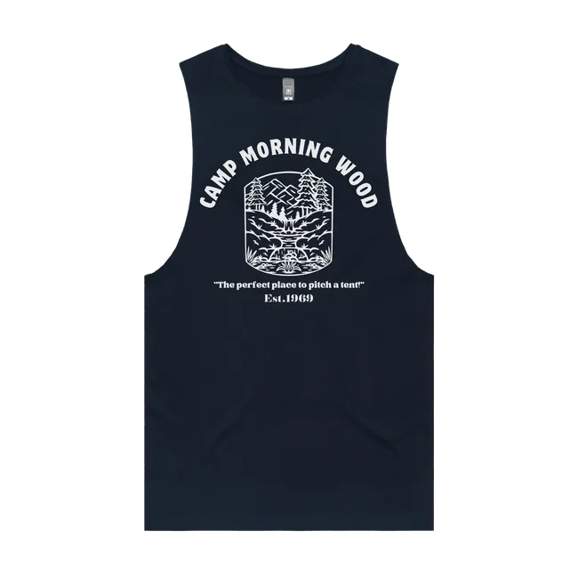 Camp Morning Wood Singlet
