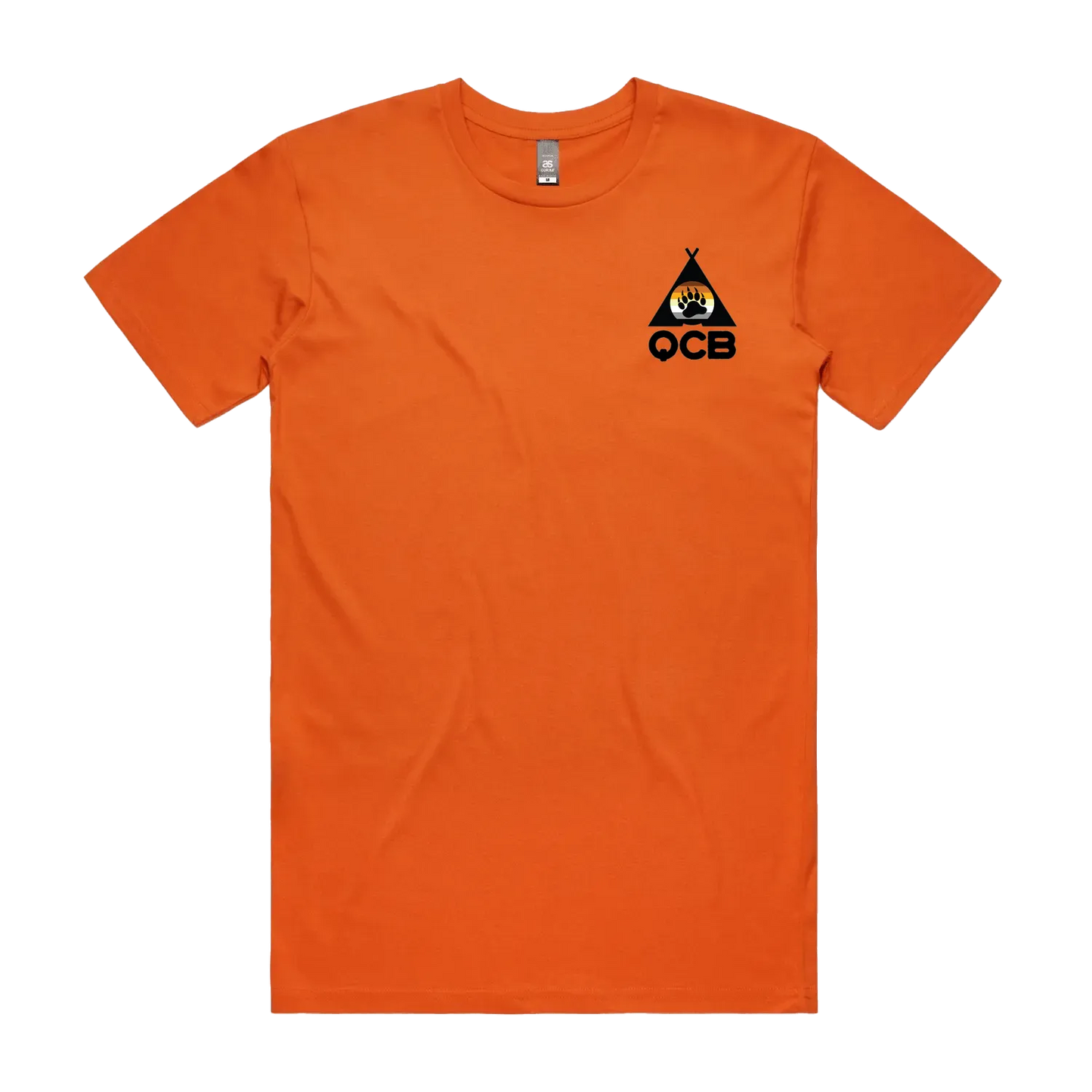 Orange front flat lay
