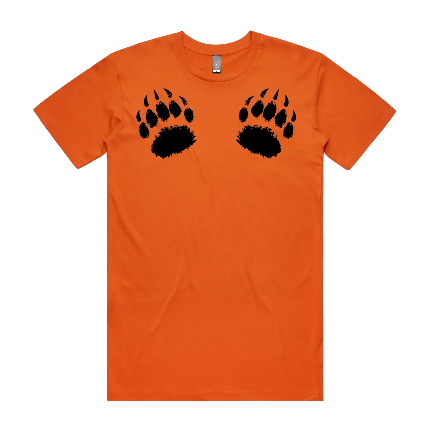 Orange front flat lay