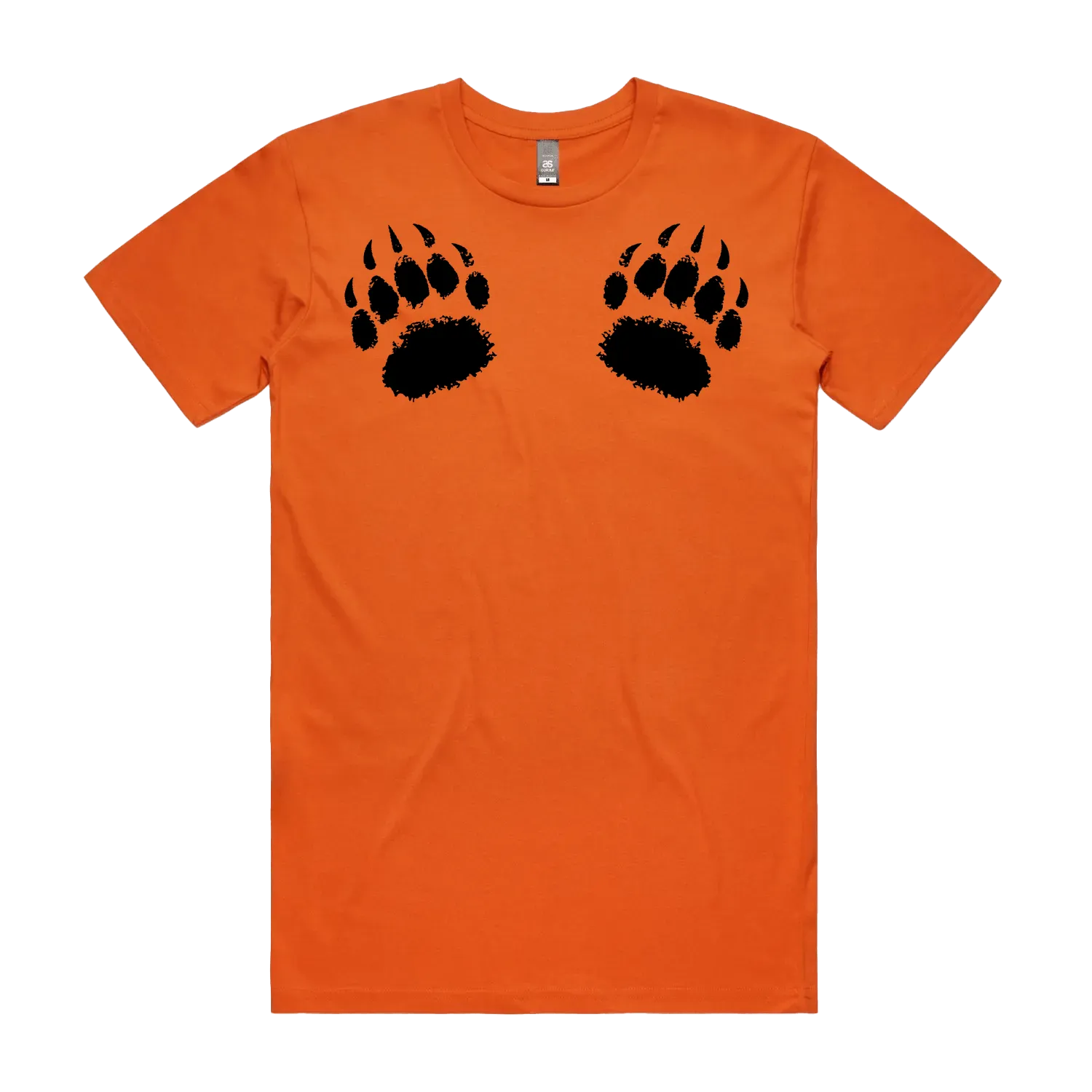 Orange front flat lay