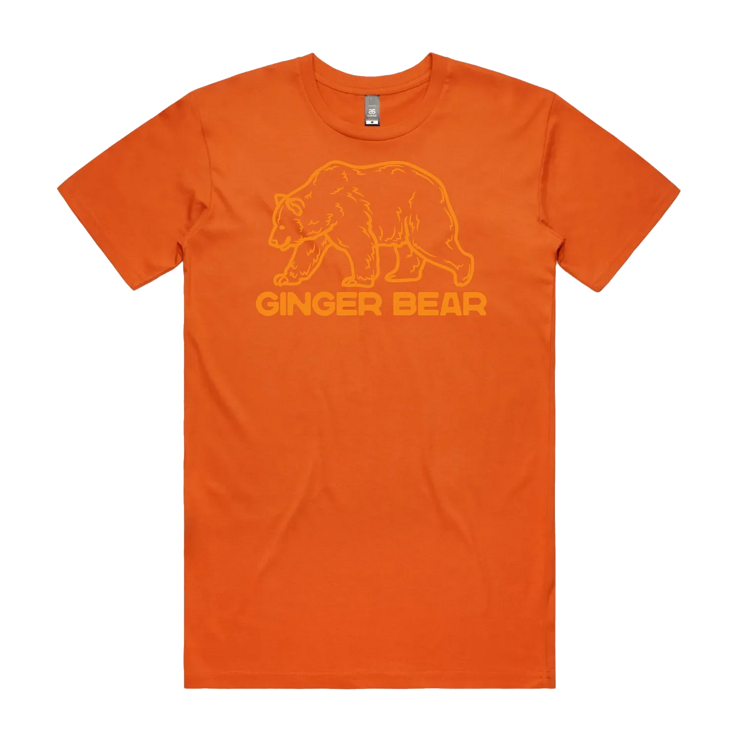 Orange front flat lay