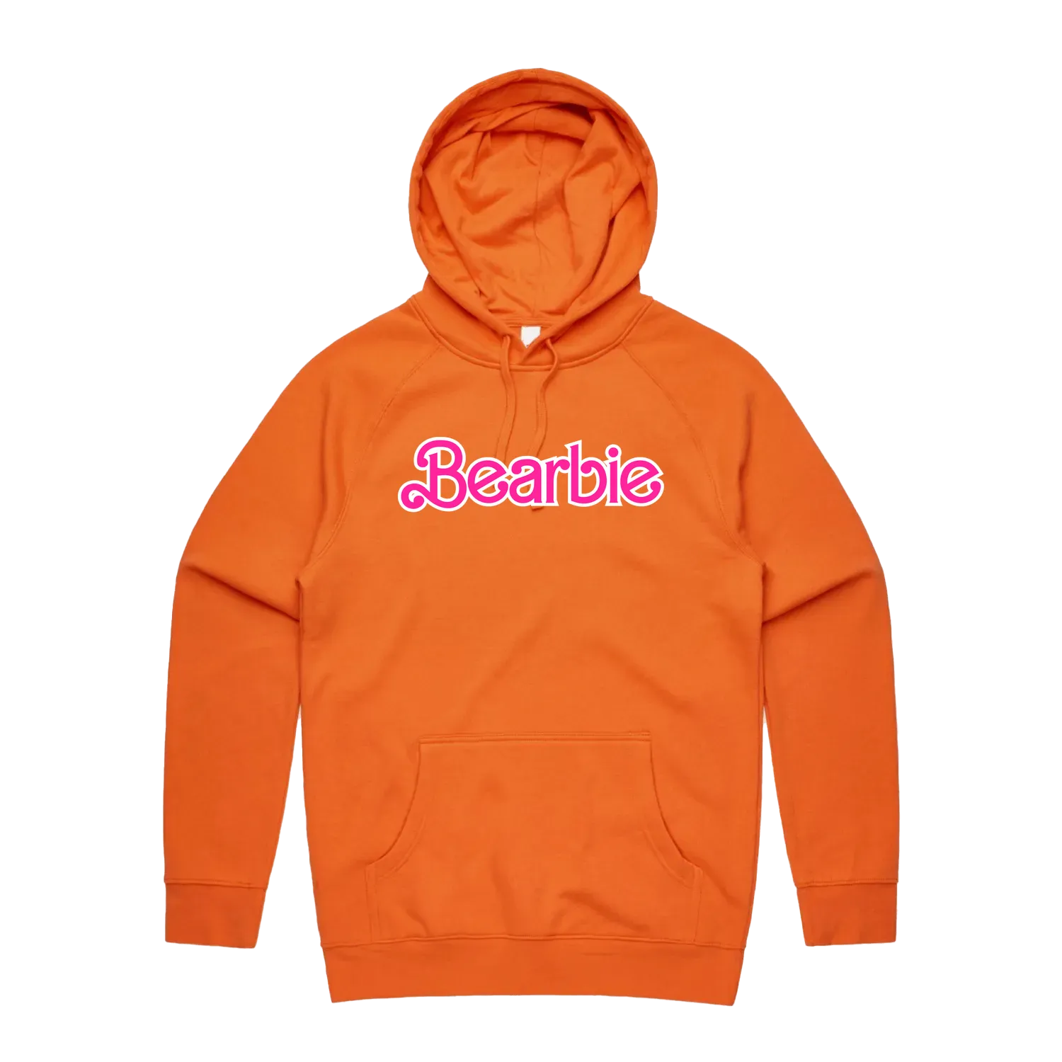 Orange front flat lay