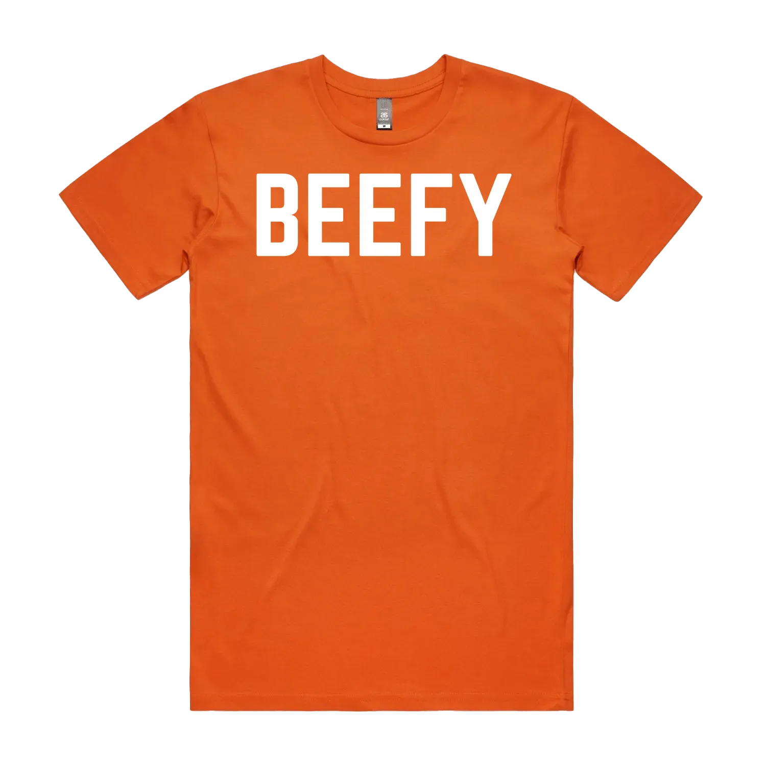 Orange front flat lay