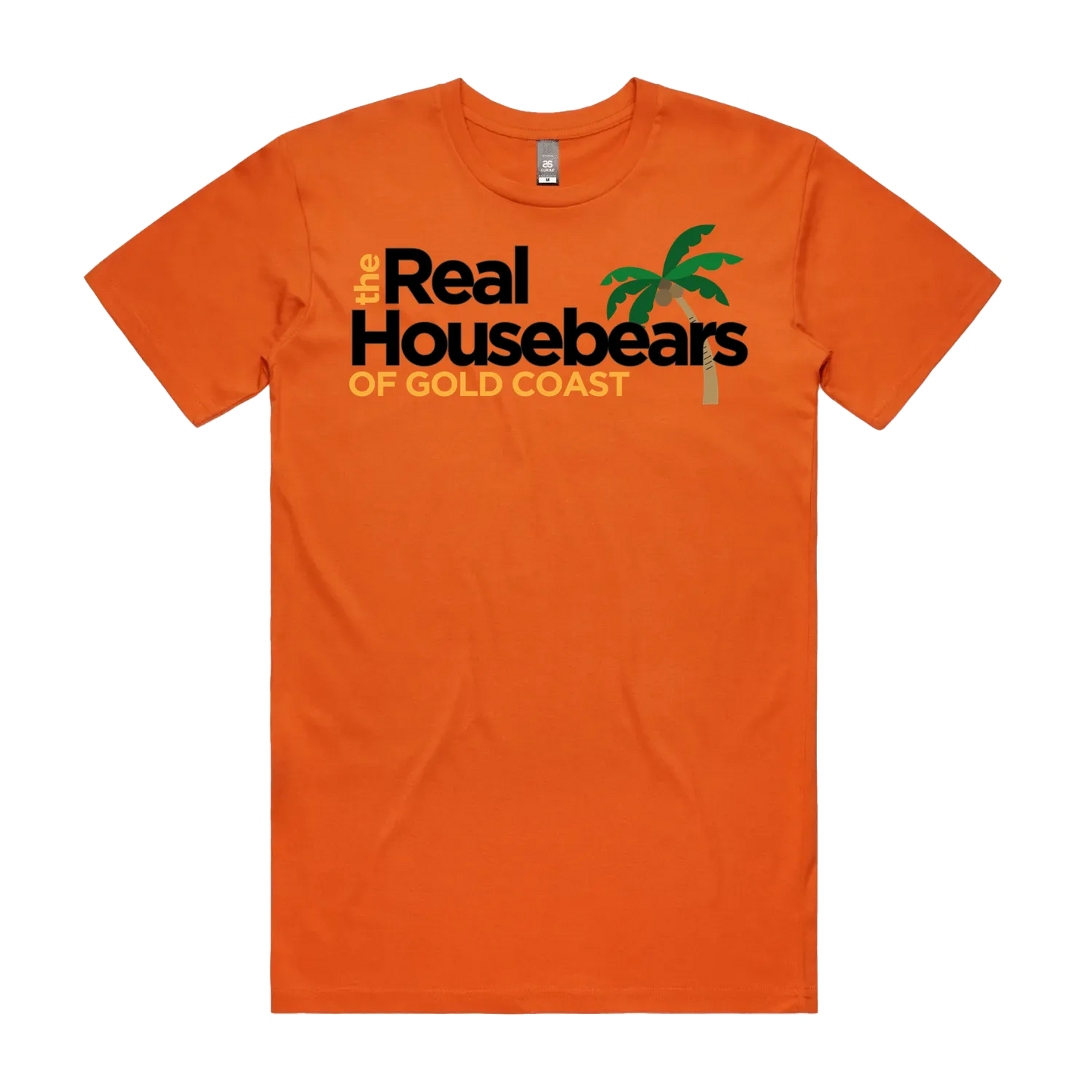 Orange front flat lay