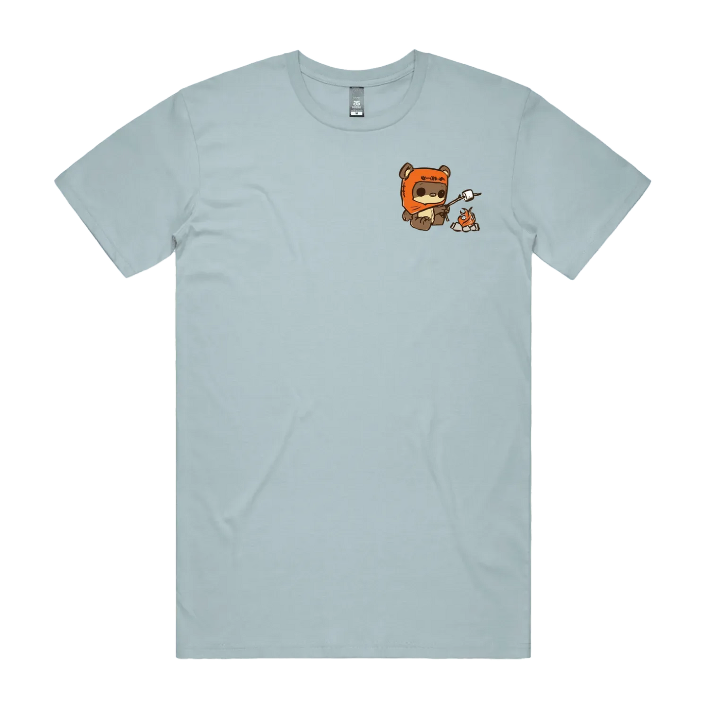 Pale Blue front flat lay