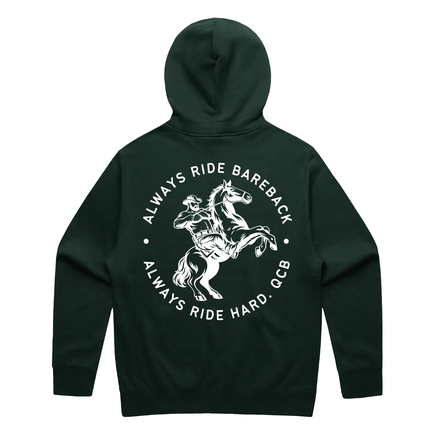 Pine Green back flat lay