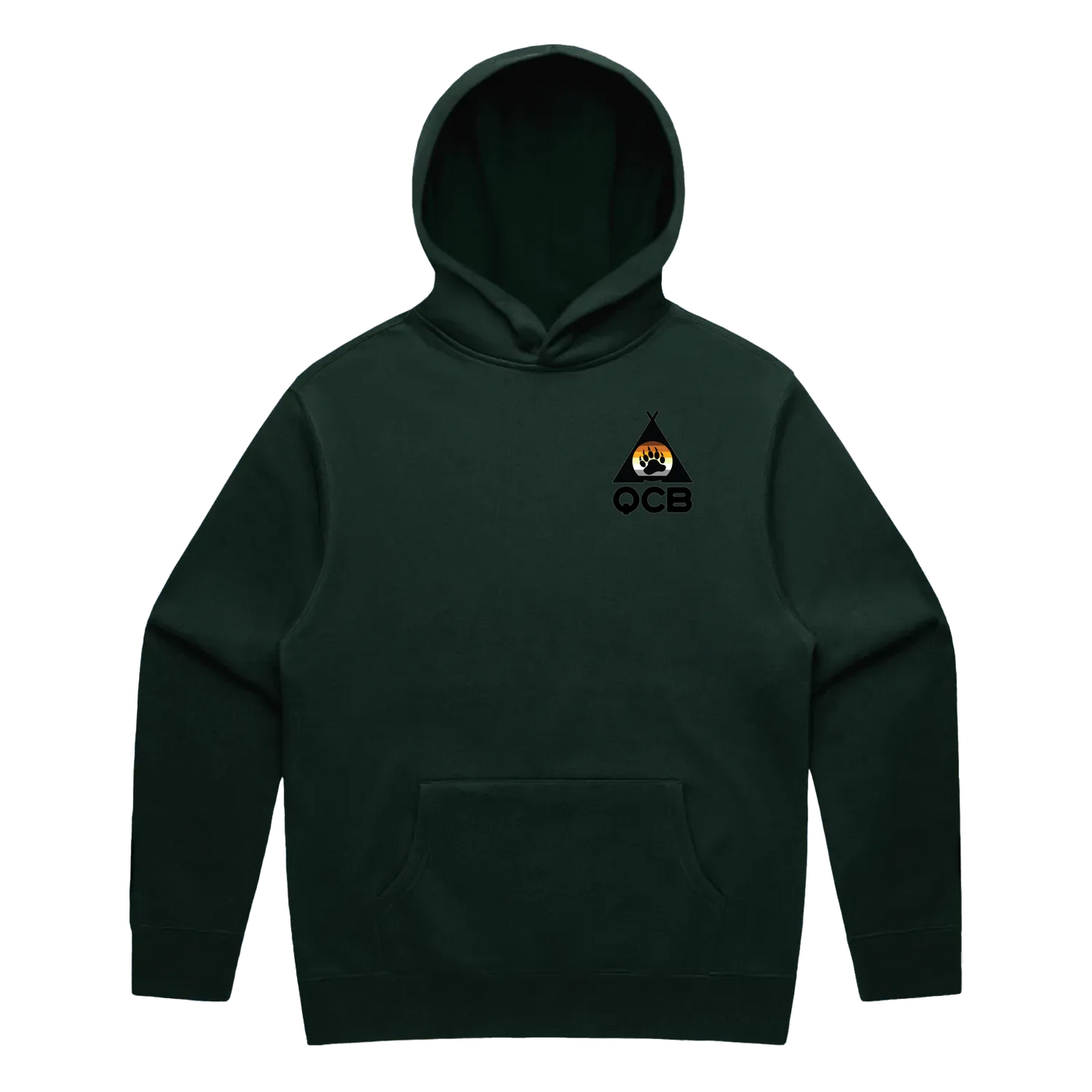 Pine Green front flat lay