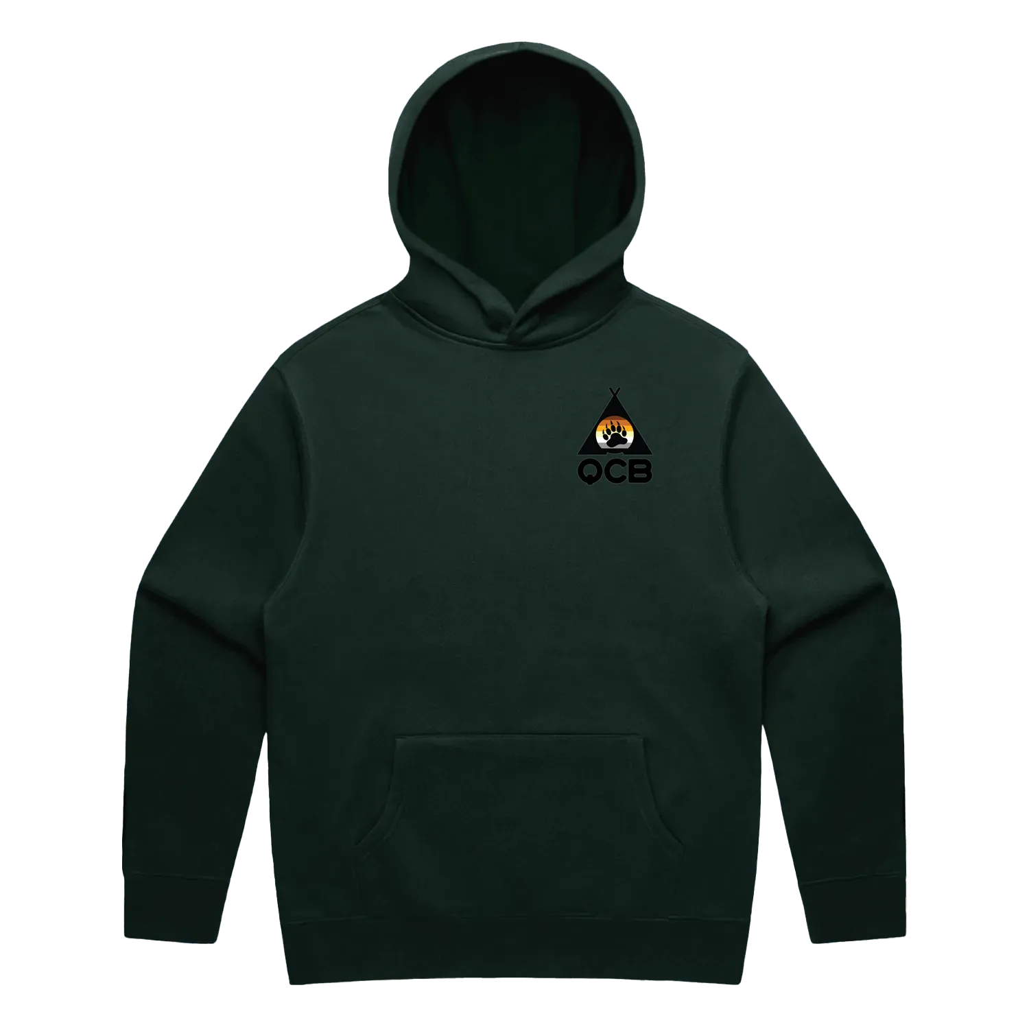Pine Green front flat lay