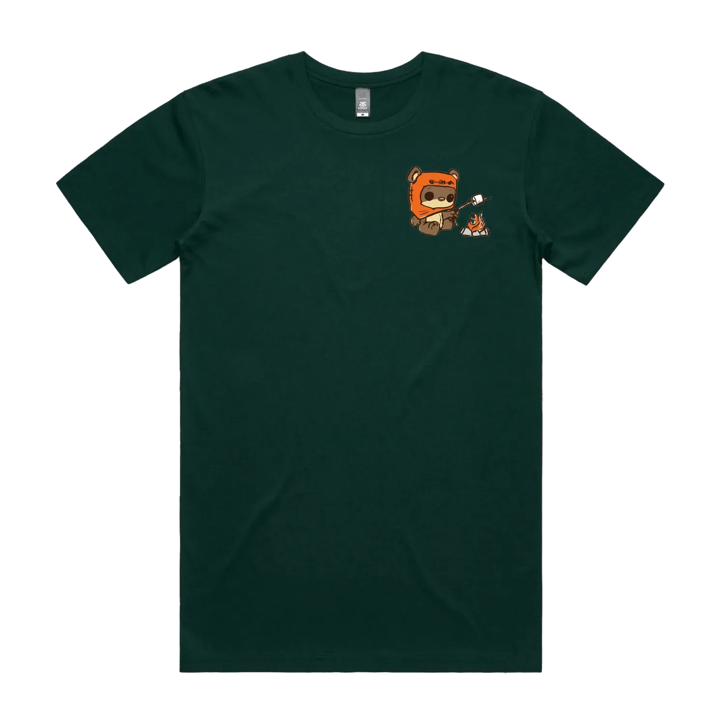 Pine Green front flat lay