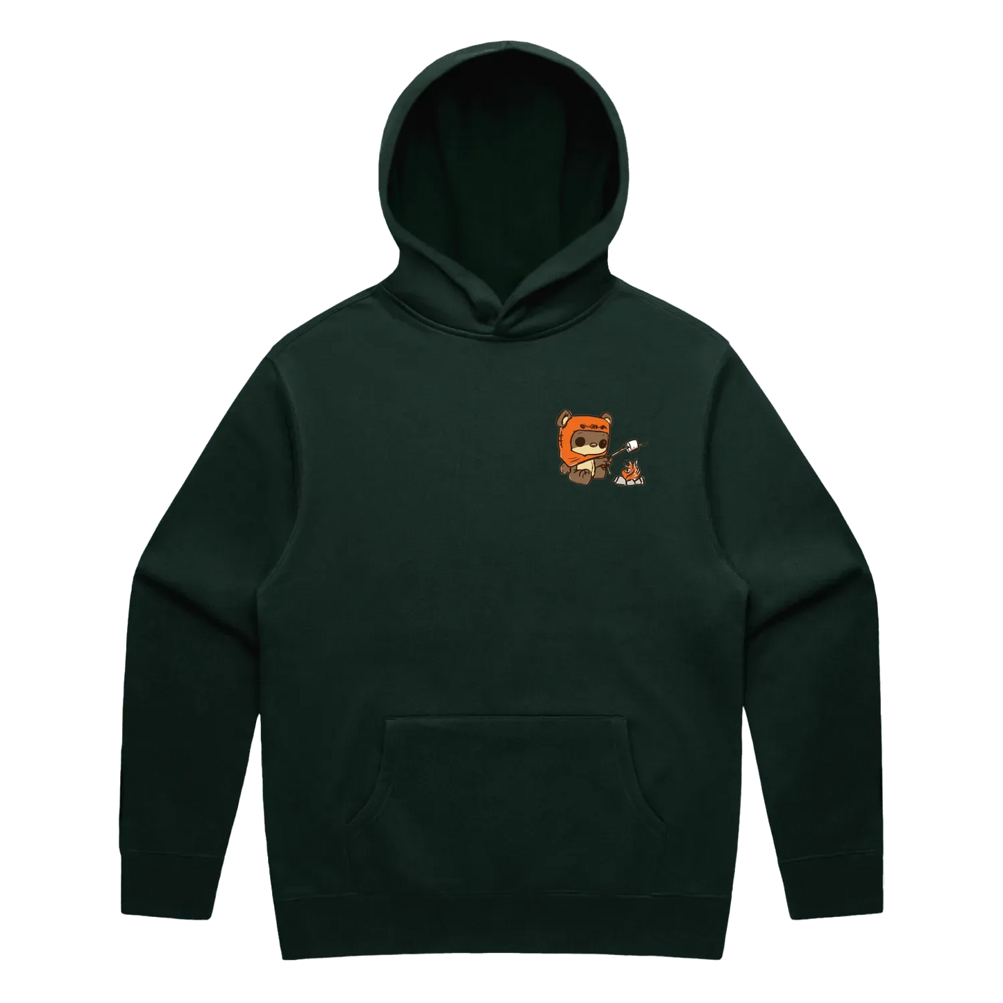 Pine Green front flat lay