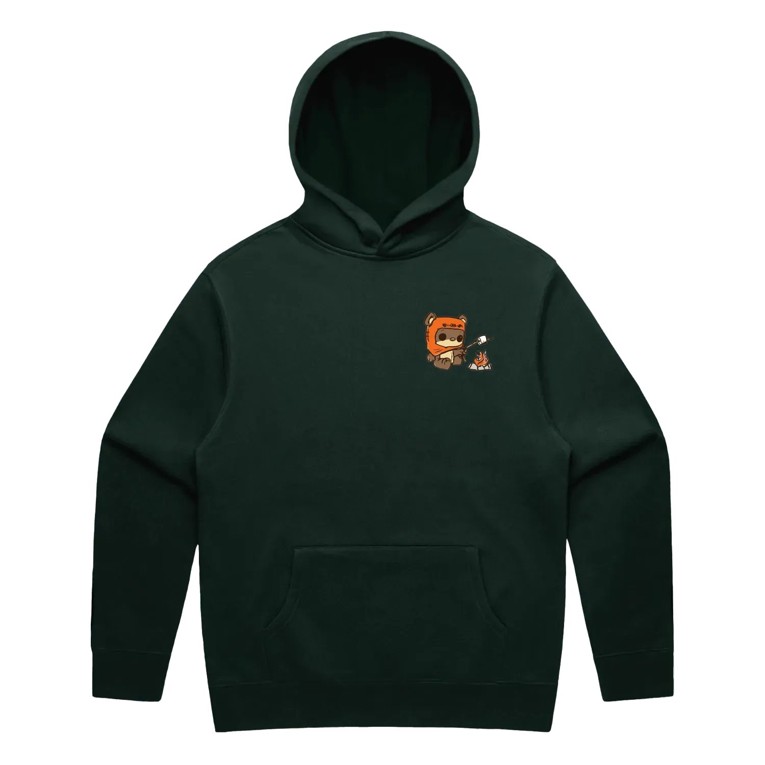 Pine Green front flat lay