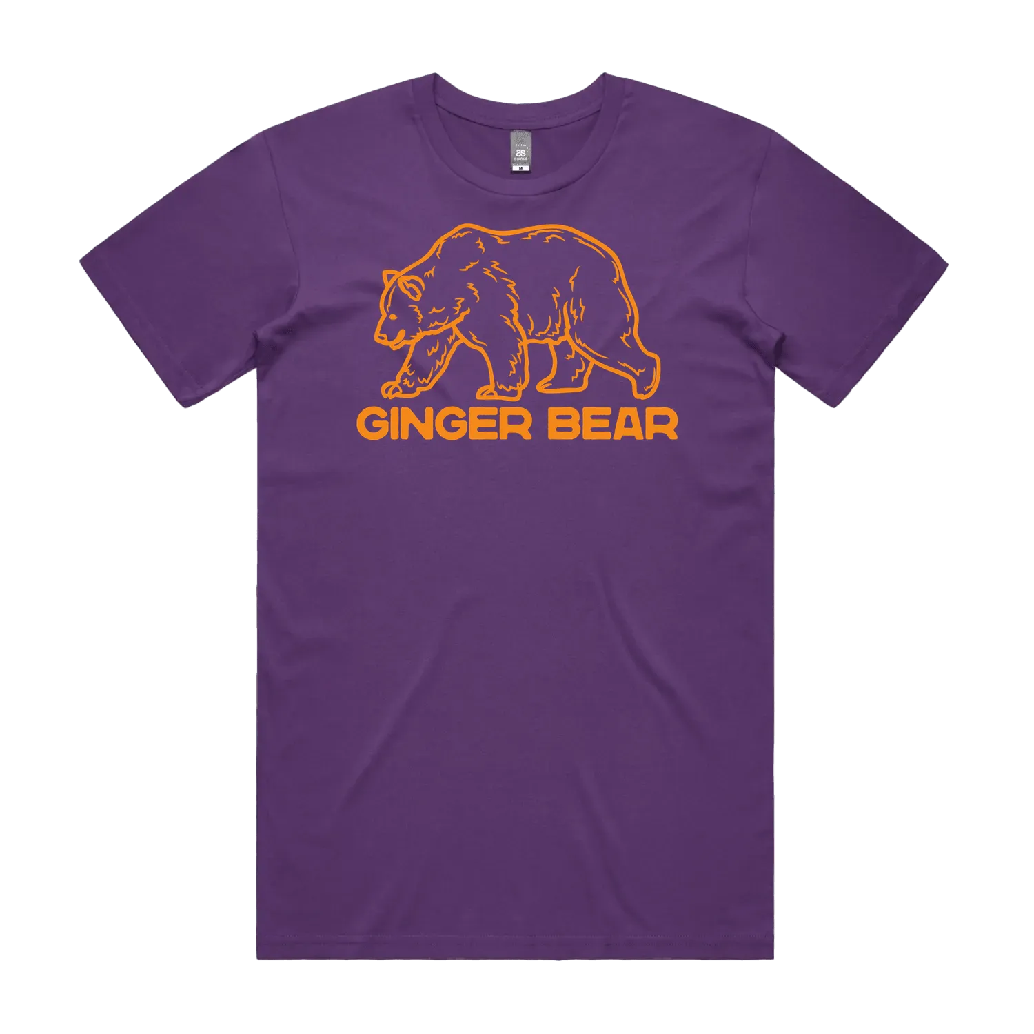 Purple front flat lay