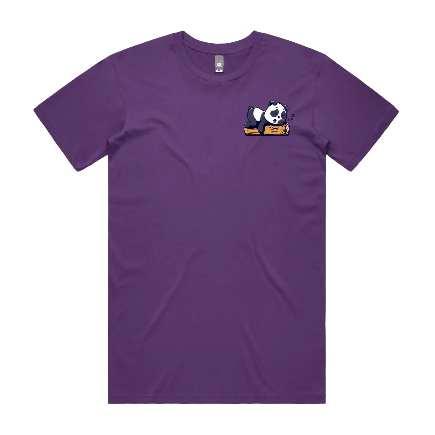 Purple front flat lay