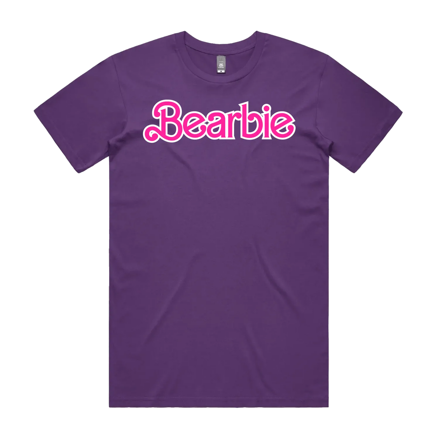 Purple front flat lay