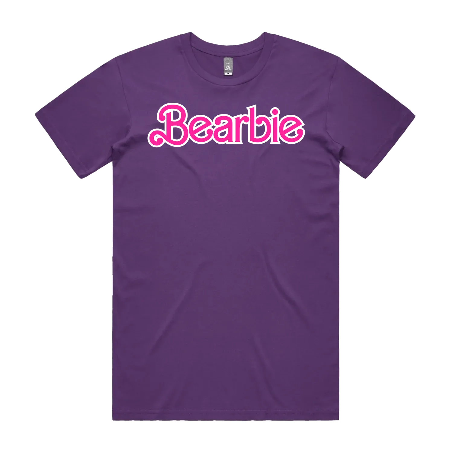 Purple front flat lay