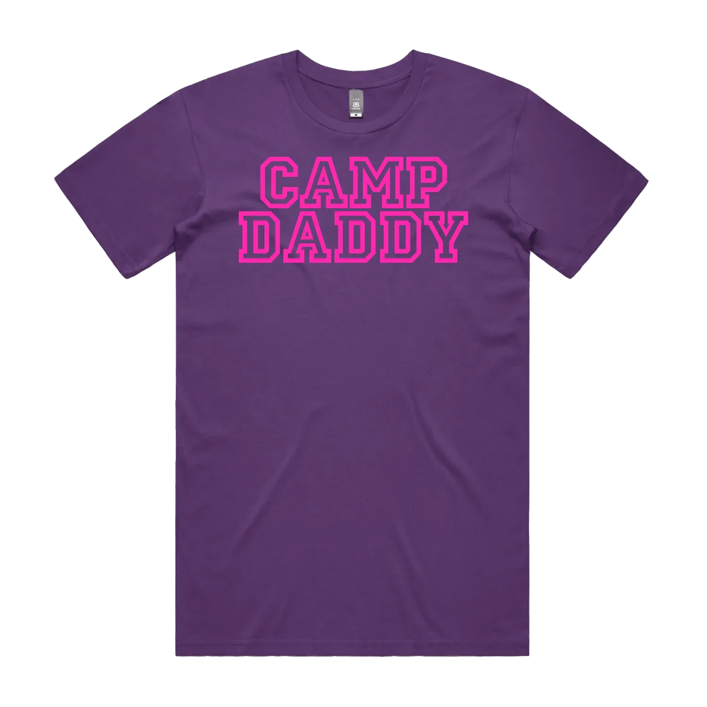 Purple front flat lay