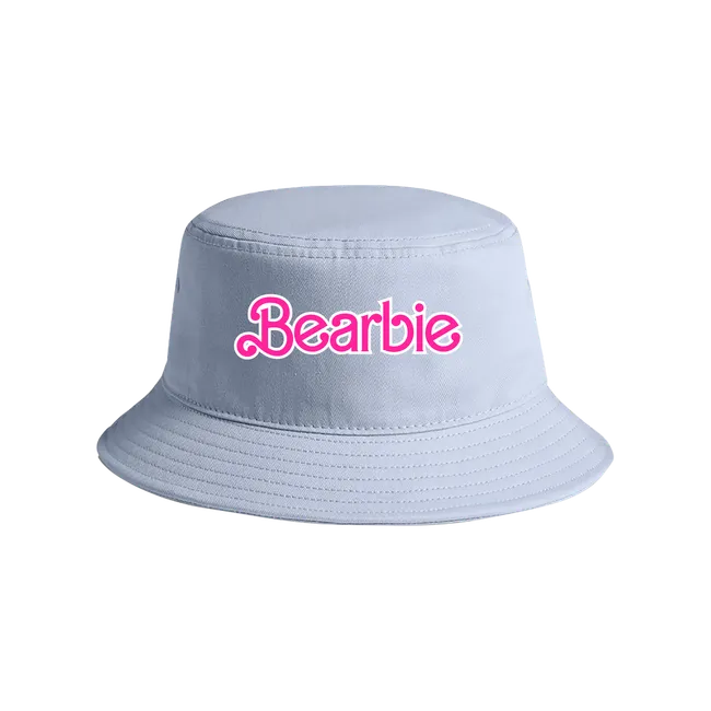 Bearbie Embroidered Bucket Hat