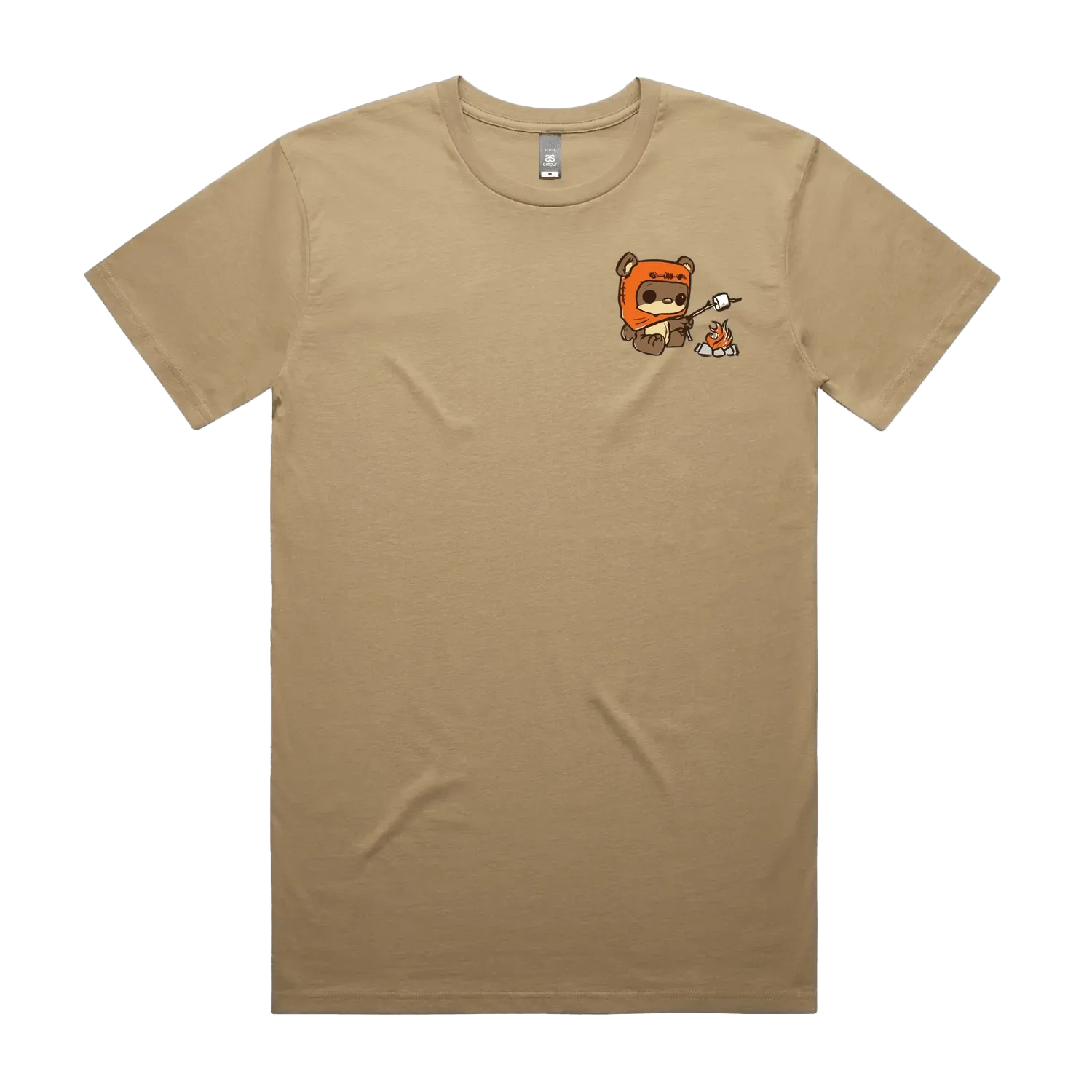 Sand front flat lay