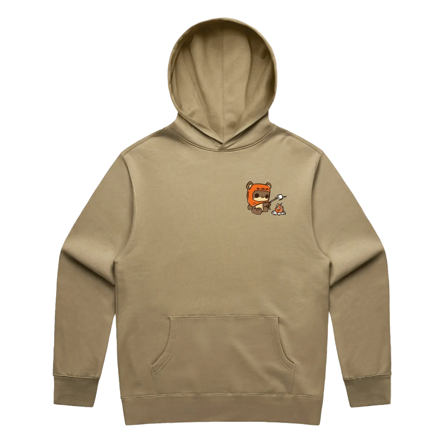 Sand front flat lay