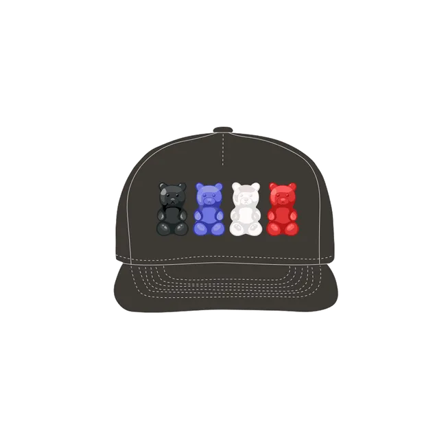 Leather Bear Pride Trucker Cap