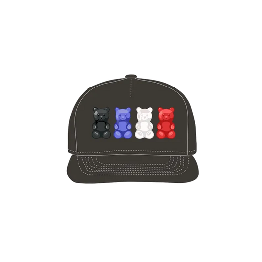 Leather Bear Pride Trucker Cap
