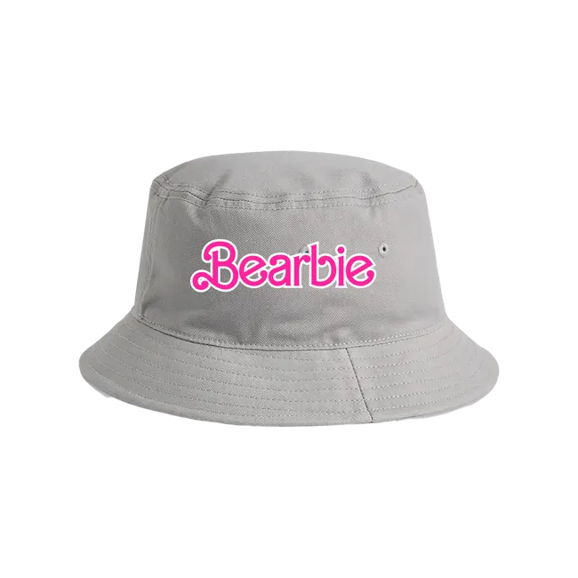 Bearbie Embroidered Bucket Hat