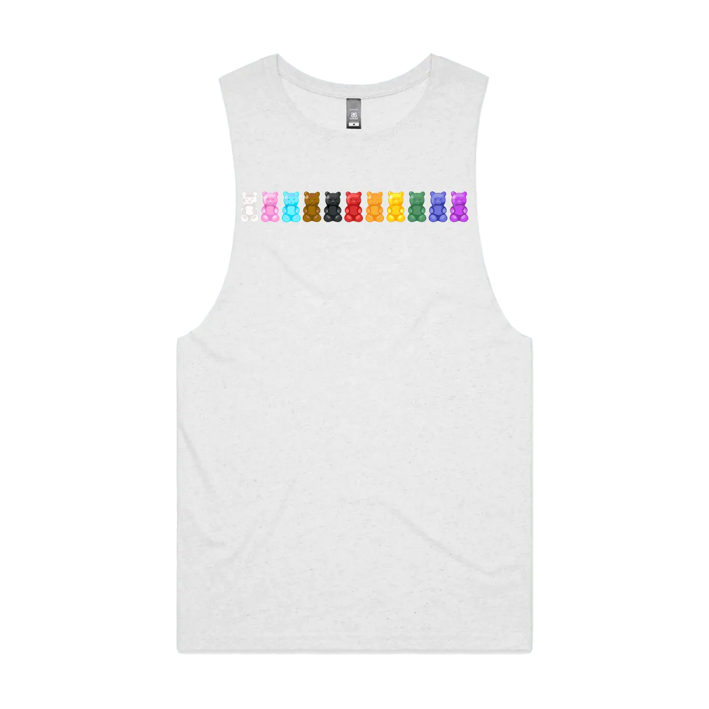 White Marle front flat lay