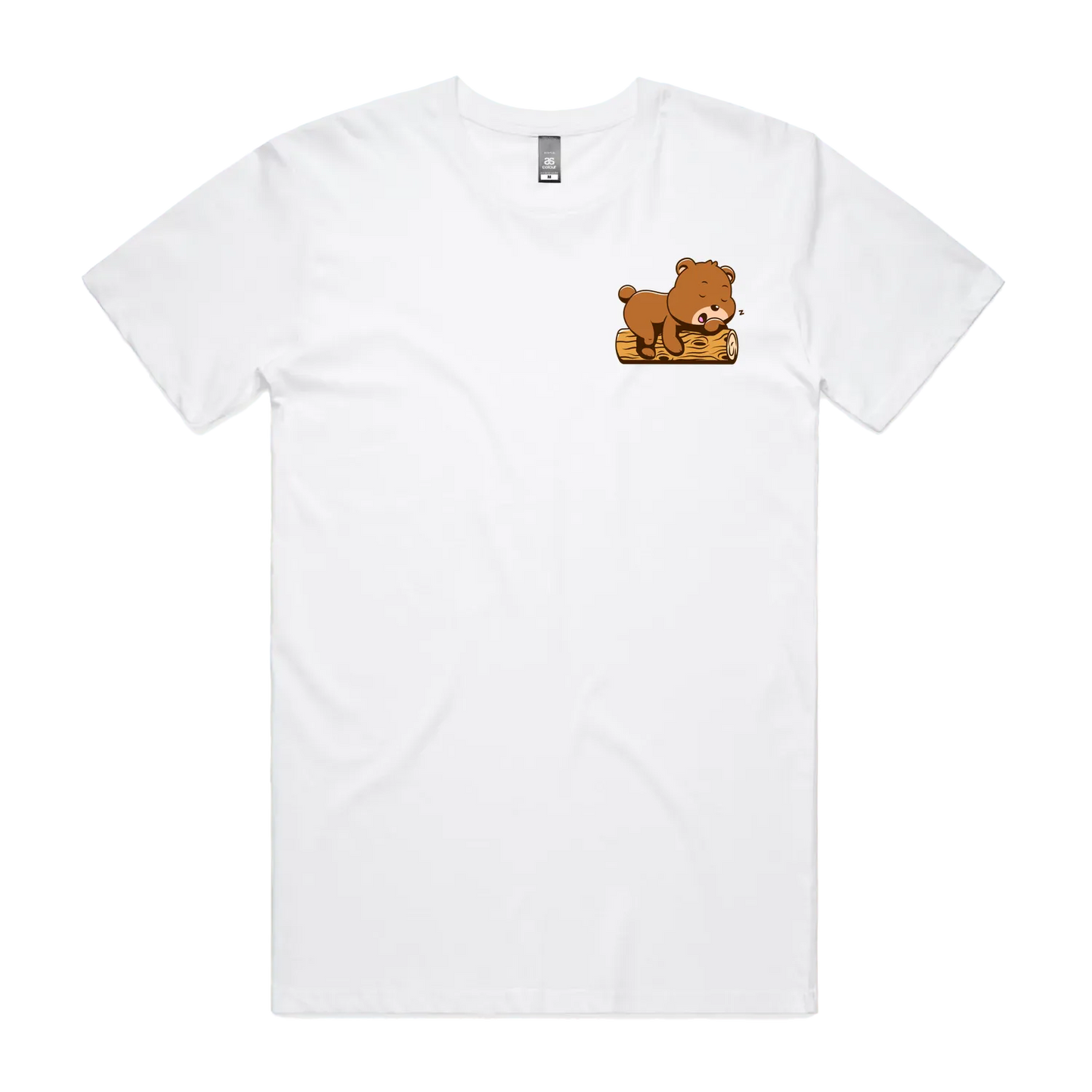 White front flat lay