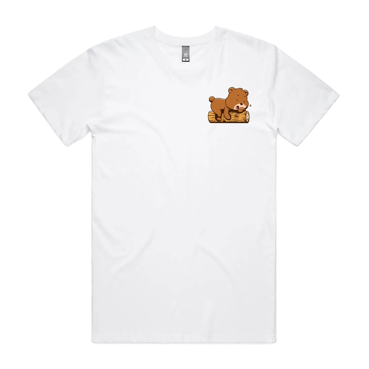 White front flat lay