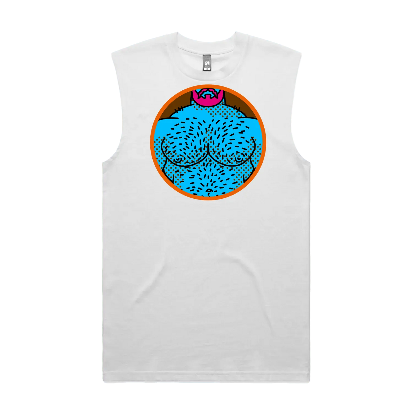White front flat lay