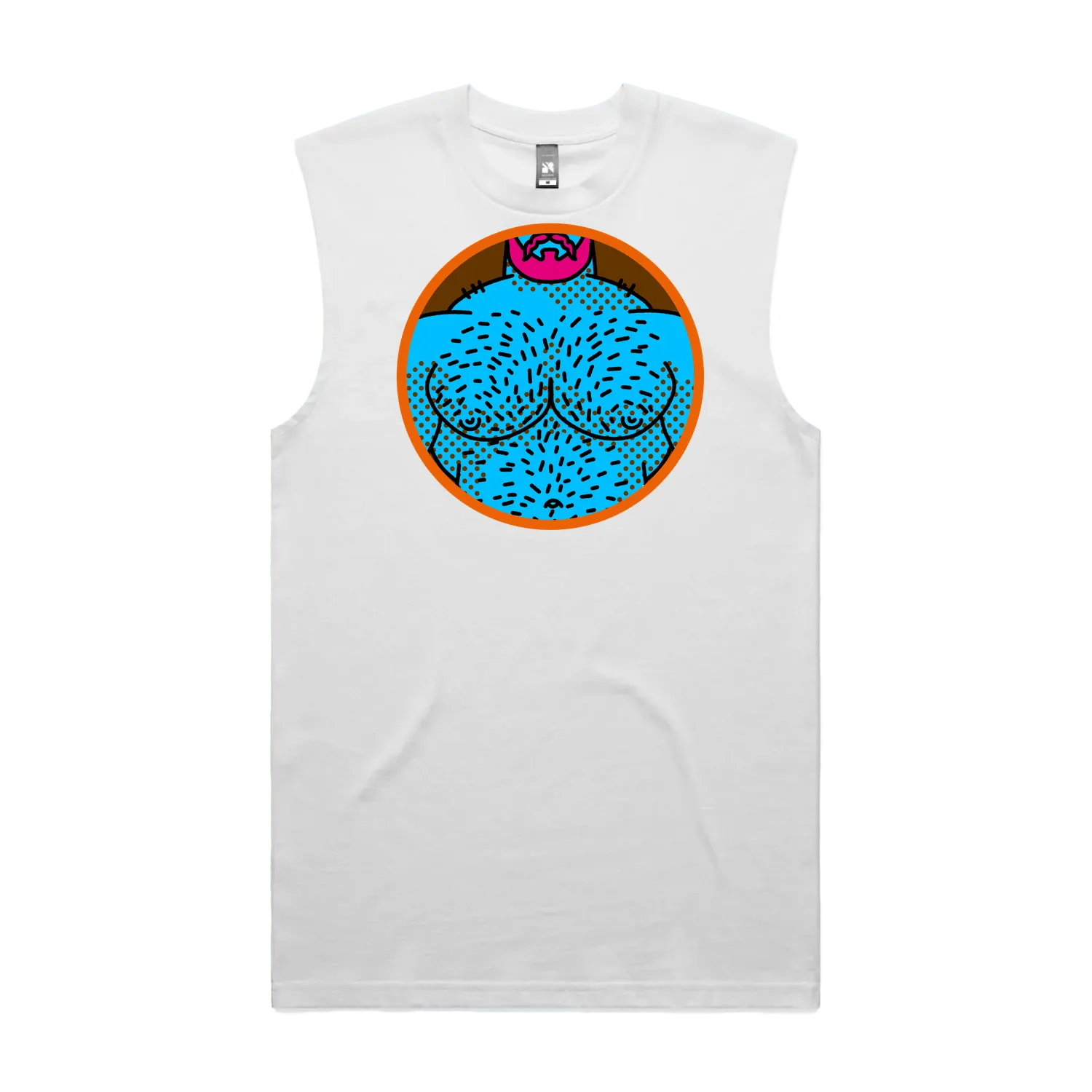 White front flat lay