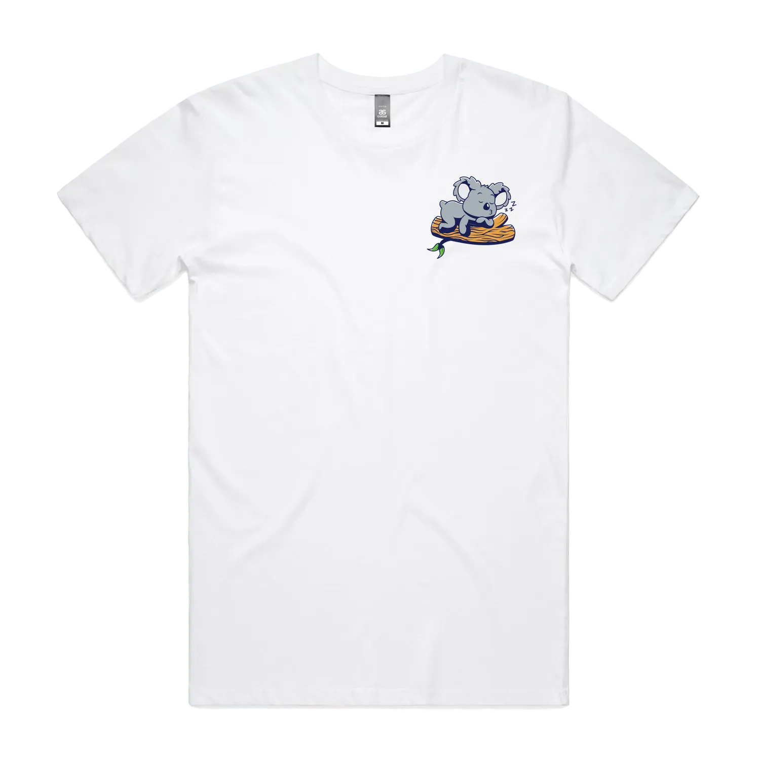 White front flat lay