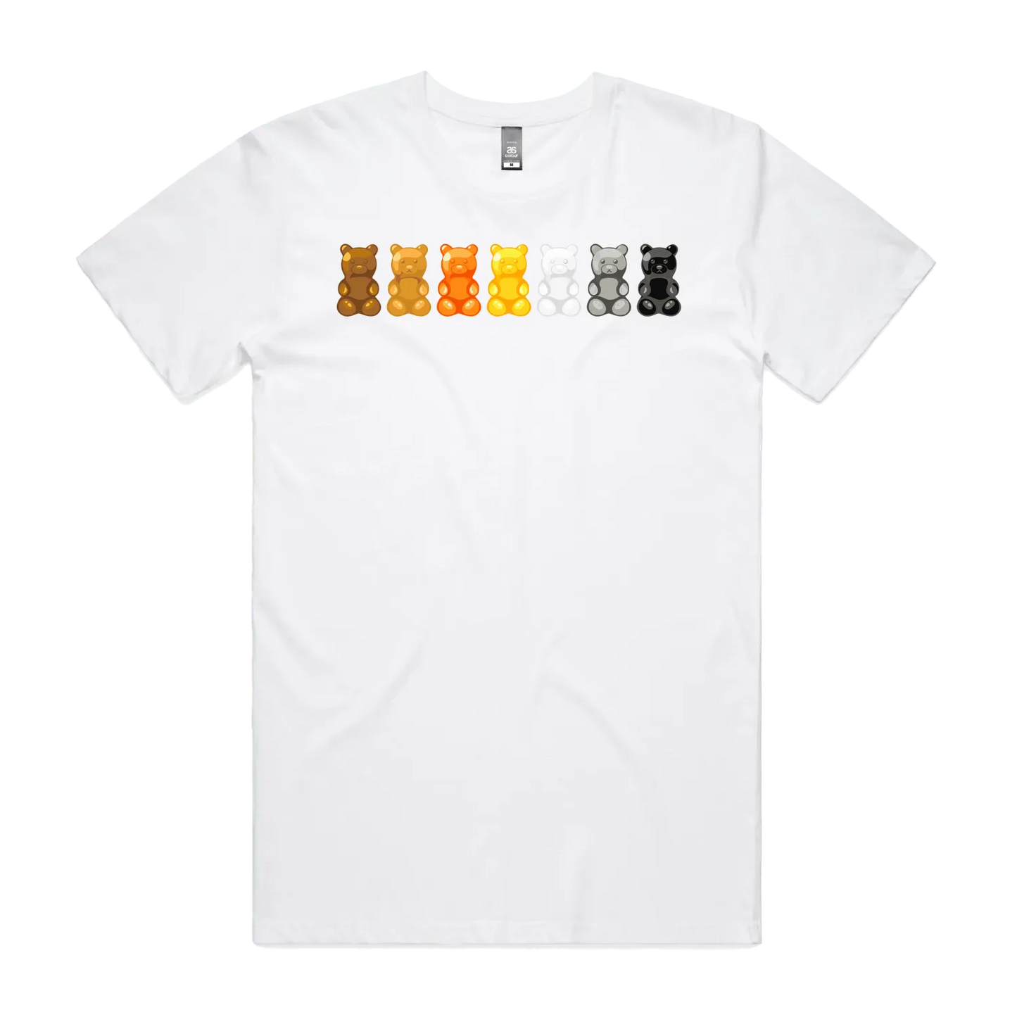 White front flat lay