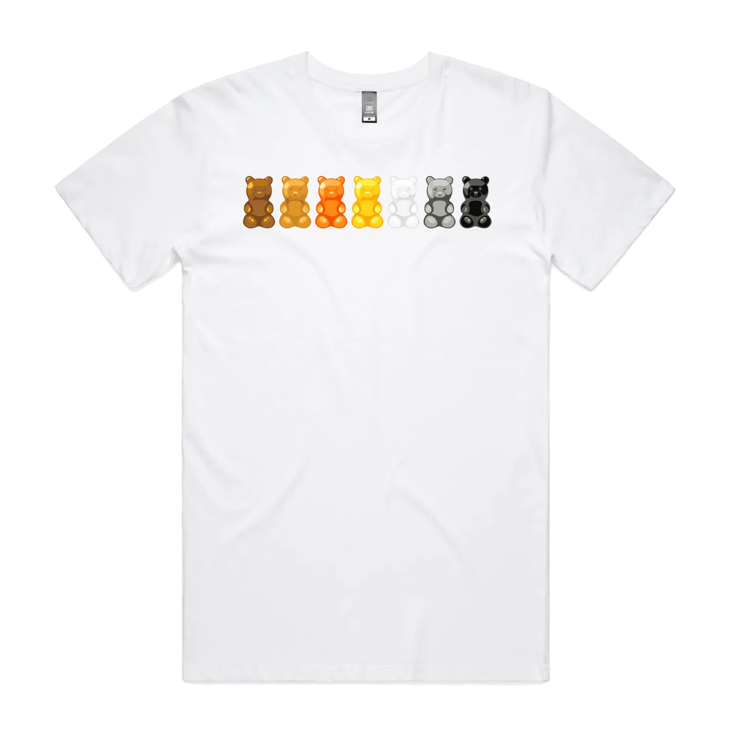 White front flat lay