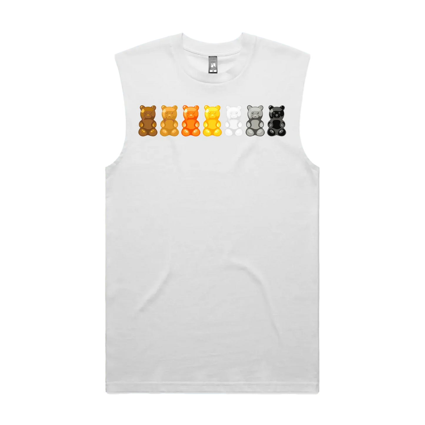White front flat lay